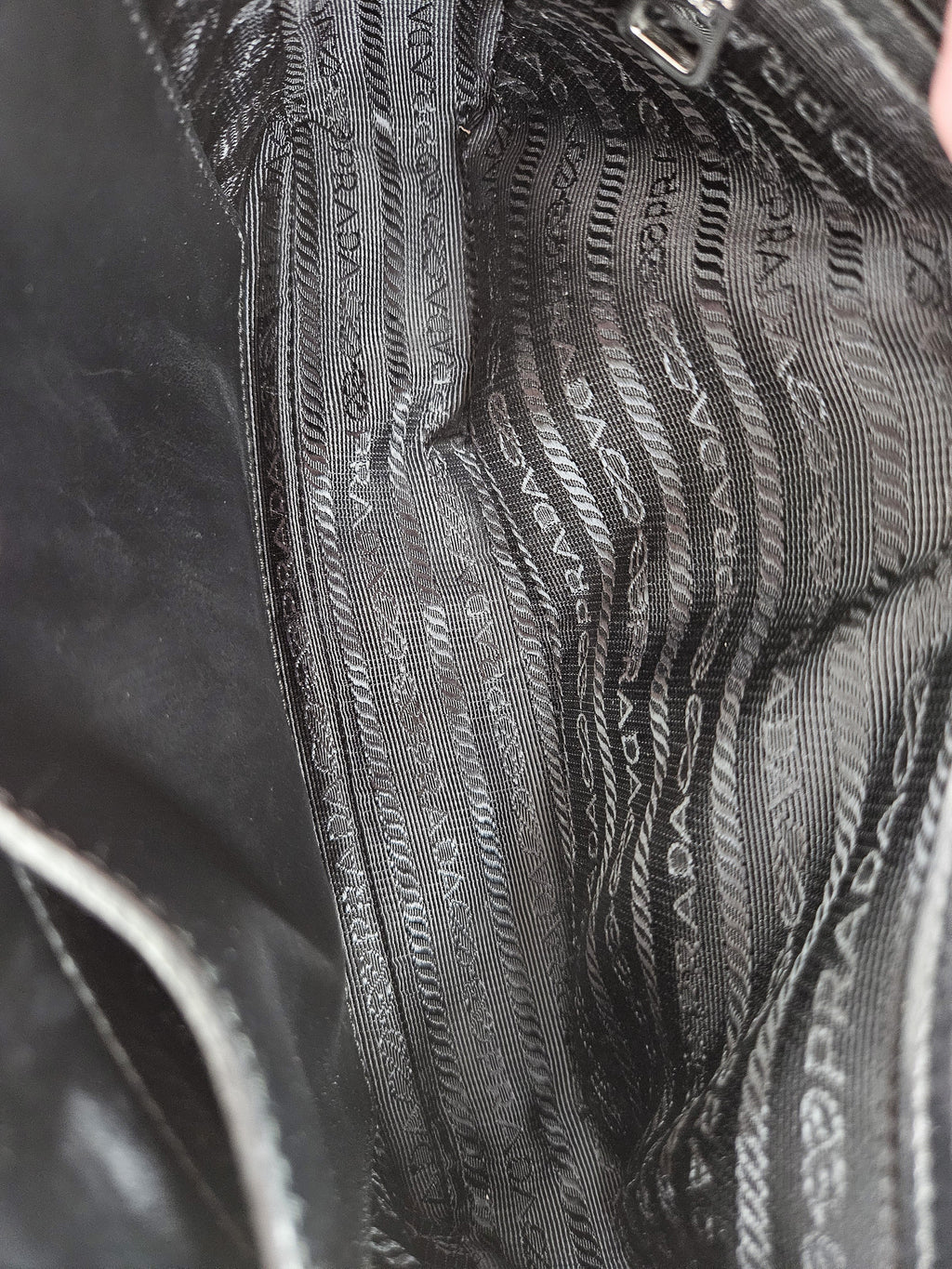 Sac Prada En Cuir Saffiano Noir