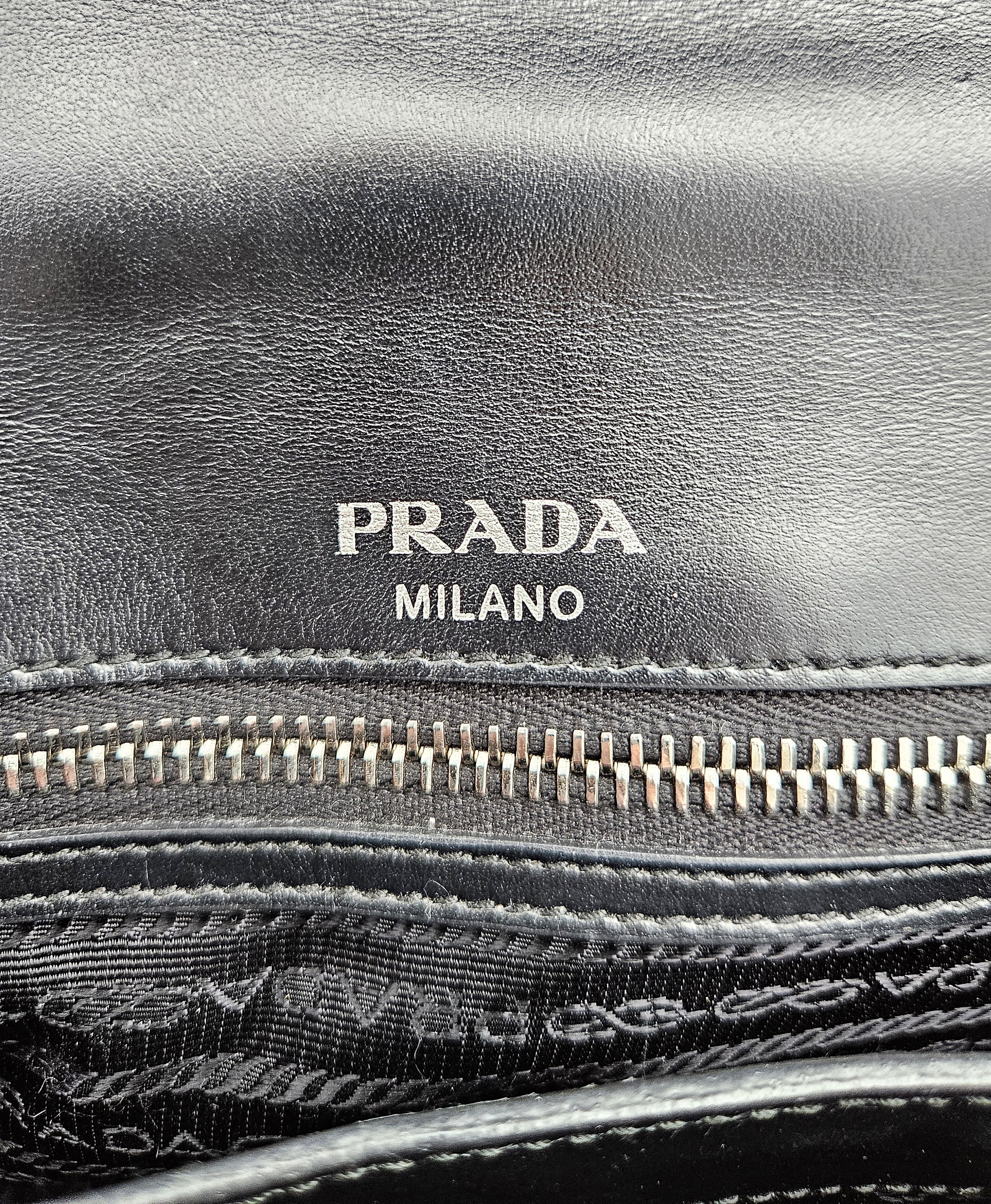 Sac Prada En Cuir Saffiano Noir