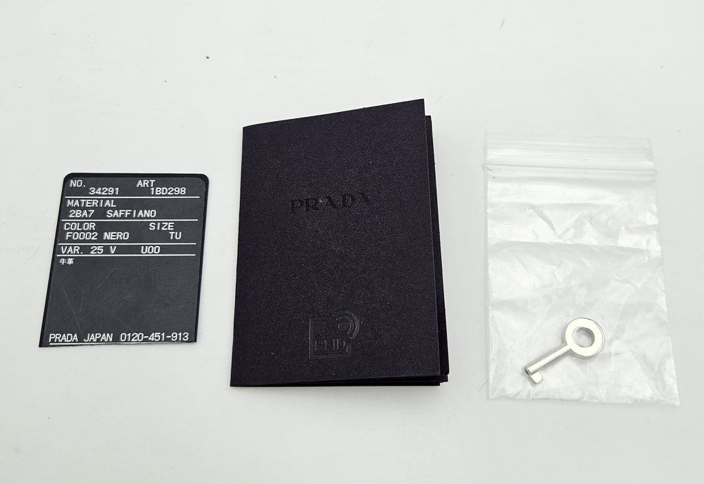 Sac Prada En Cuir Saffiano Noir