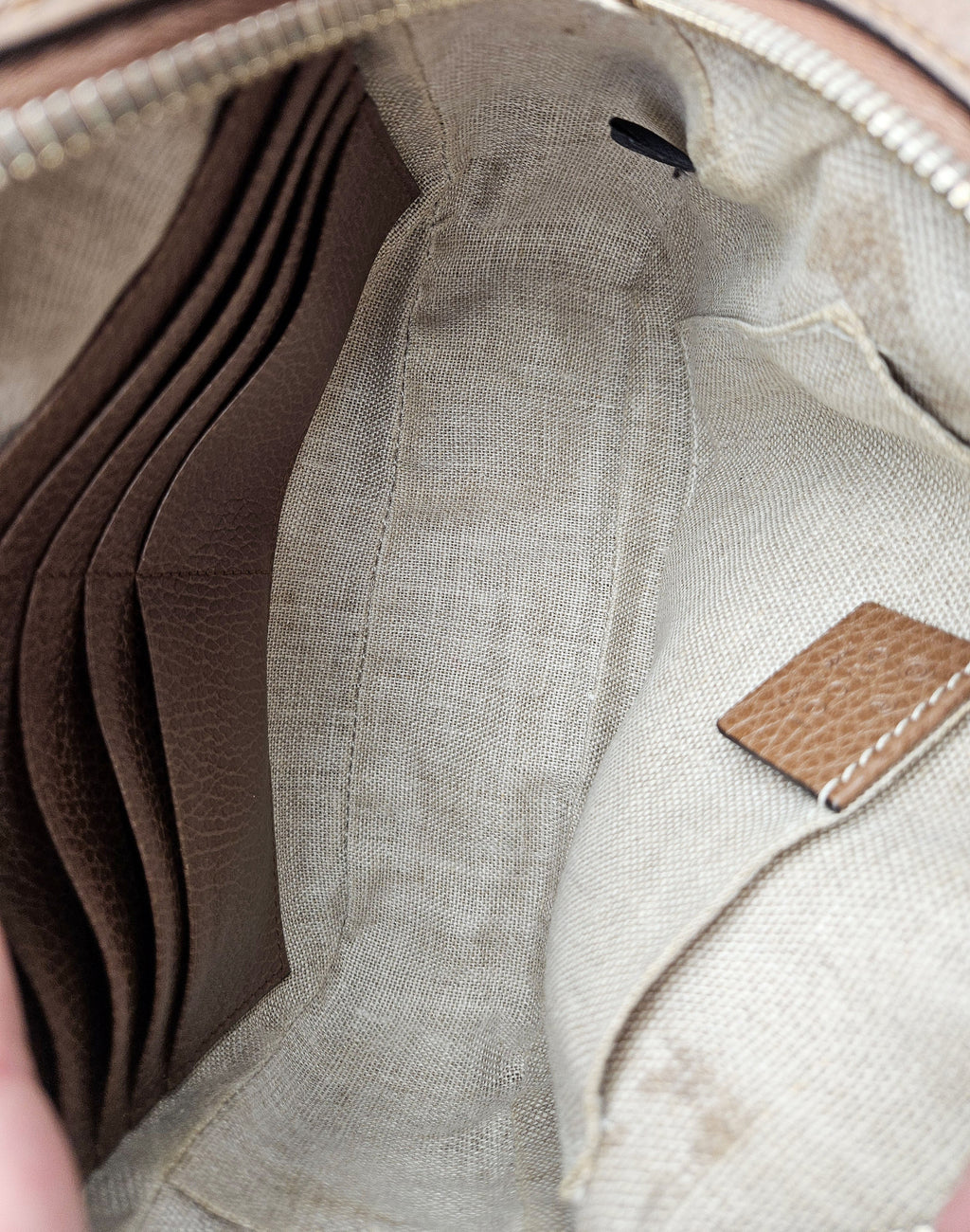 Sac Gucci Bree Gg Supreme Beige