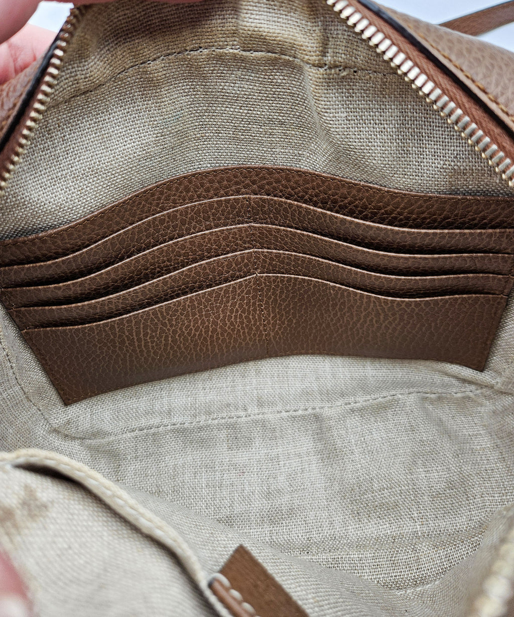 Sac Gucci Bree Gg Supreme Beige