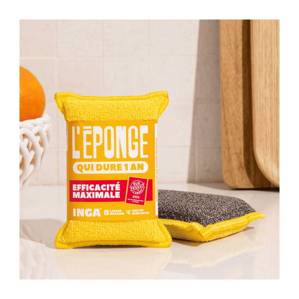 Duo D'Éponges Lavables (avec ou sans support)