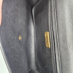 Dior Crossbody Cuir Noir Vintage