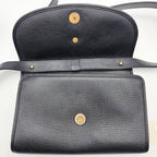 Dior Crossbody Cuir Noir Vintage
