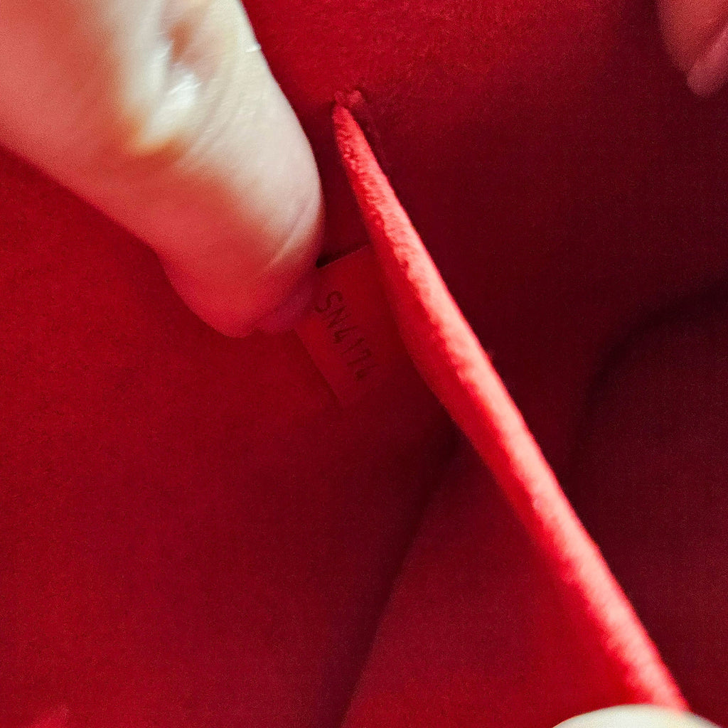 Louis Vuitton Alma Bb Cuir Épi Coquelicot