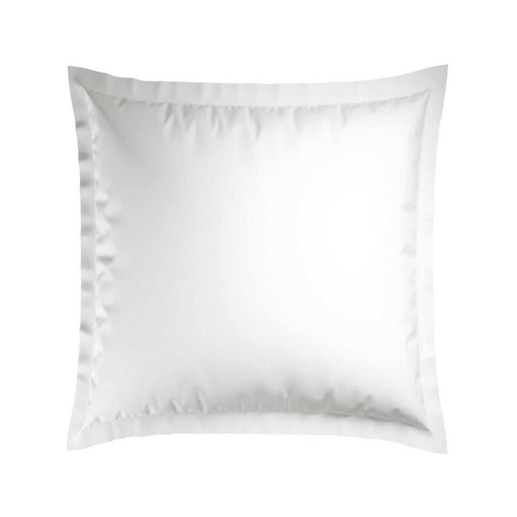 Biarritz - Set De 2 Taies D'Oreiller - Satin De Coton - Bleu Fonce / Blanc