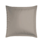Biarritz - Set De 2 Taies D'Oreiller - Satin De Coton - Taupe / Taupe