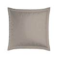 Biarritz - Set De 2 Taies D'Oreiller - Satin De Coton - Taupe / Taupe