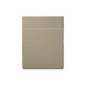 Biarritz - Drap Plat - Satin De Coton - Taupe / Taupe