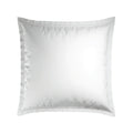 Biarritz - Set De 2 Taies D'Oreiller - Satin De Coton - Blanc / Blanc