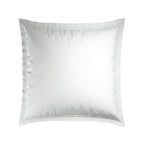 Biarritz - Set De 2 Taies D'Oreiller - Satin De Coton - Blanc / Blanc
