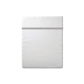 Biarritz - Drap Plat - Satin De Coton - Grey / Blanc