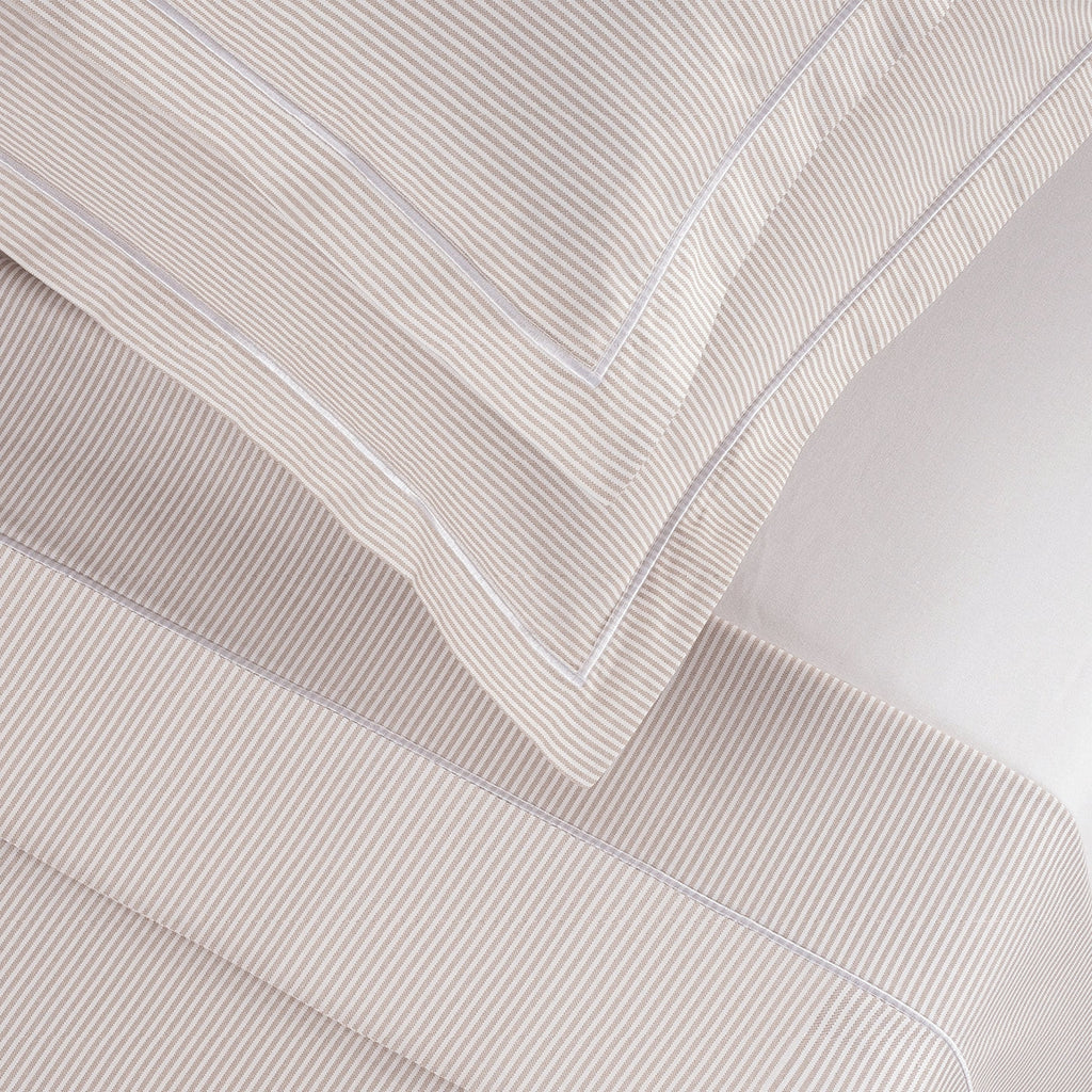 Grenoble - Drap Plat Coton Percale - Taupe