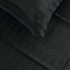 Jacquard - Drap Plat - Satin De Coton Dobby Stripe - Gris 03