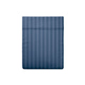 Jacquard - Drap Plat - Satin De Coton Dobby Stripe - Bleu 06