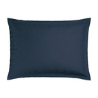 Jacquard - Set De 2 Taies D'Oreiller - Satin De Coton Rayure Tissé Dobby - Bleu 11
