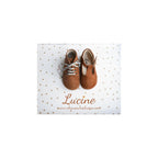 Chaussures Bottillons Charlie - Cuir Camel Pois Irisés - Fille