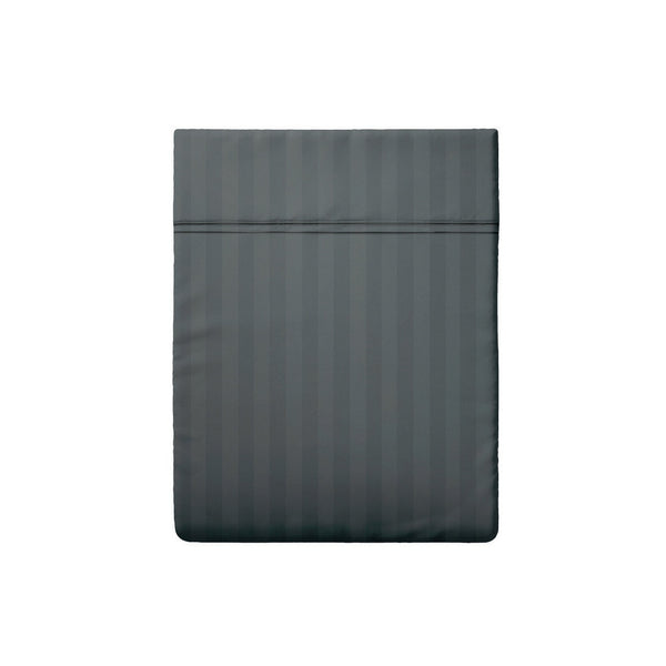 Jacquard - Drap Plat - Satin De Coton Dobby Stripe - Gris 02