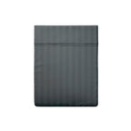 Jacquard - Drap Plat - Satin De Coton Dobby Stripe - Gris 02