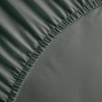 Jacquard - Drap-Housse - Satin De Coton - Gris 02