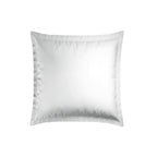 Reine De Nuit - Taie D'Oreiller - Satin De Coton - Grey / Blanc