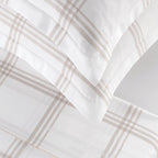 Apolline - Ensemble De Draps - Satin De Coton - Taupe