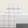 Apolline - Ensemble De Draps - Satin De Coton - Taupe