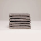 Oasis - Gant De Toilette Coton Peigné Lt - Brun