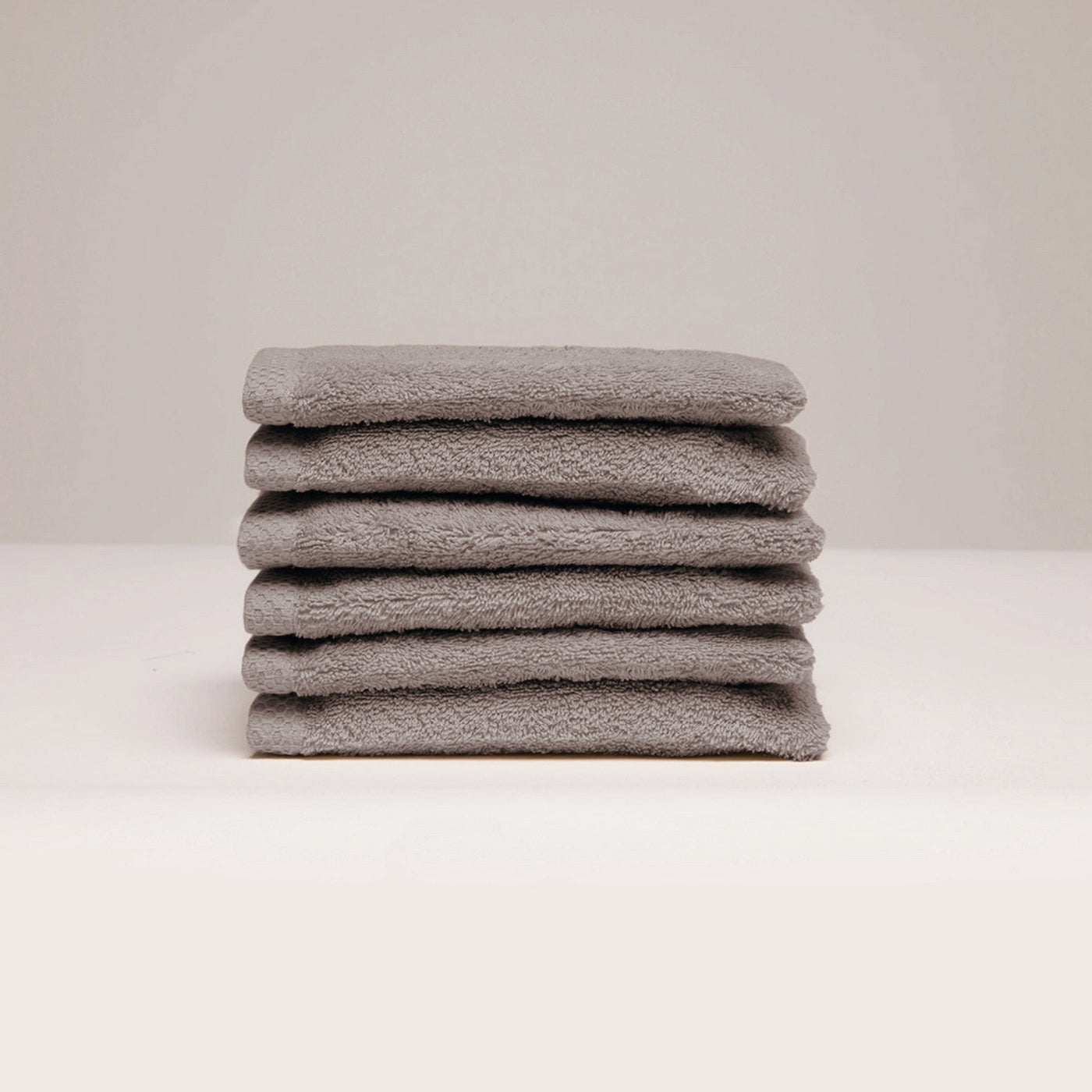 Oasis - Gant De Toilette Coton Peigné Lt - Brun