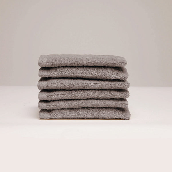 Oasis - Gant De Toilette Coton Peigné Lt - Brun