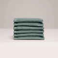 Oasis - Gant De Toilette Coton Peigné Lt - Vert Bouteille