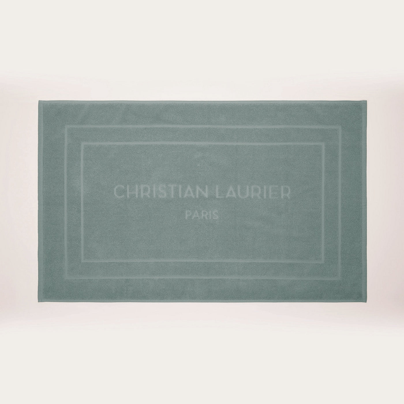 Design 19 - Tapis De Bain Coton - Vert Bouteille