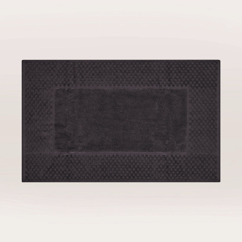 Design 18 - Tapis De Bain Coton - Gris Foncé