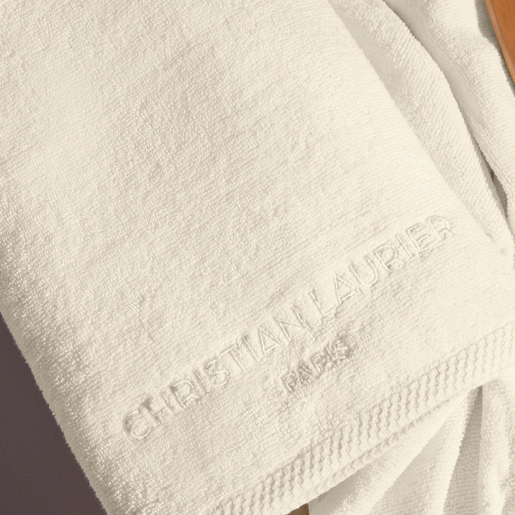Oasis - Drap De Bain Coton Peigné Lt - Ivoire