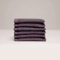 Oasis - Gant De Toilette Coton Peigné Lt - Mauve
