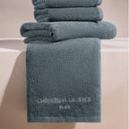 Design 19 - Tapis De Bain Coton - Bleu De Prusse