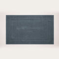 Design 19 - Tapis De Bain Coton - Bleu De Prusse