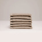Oasis - Gant De Toilette Coton Peigné Lt - Taupe