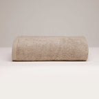 Oasis - Drap De Bain Coton Peigné Lt - Taupe
