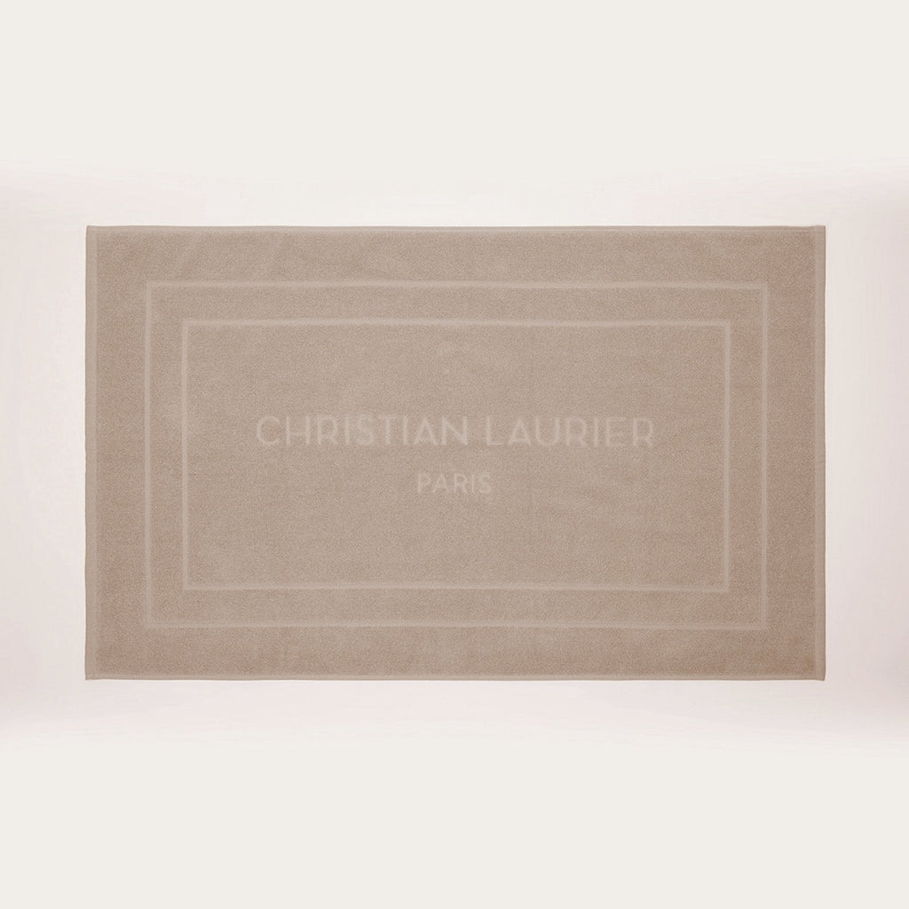 Design 19 - Tapis De Bain Coton - Taupe