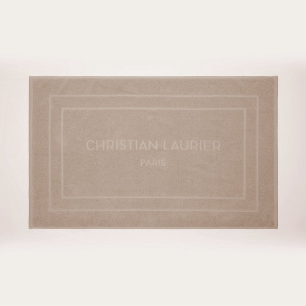 Design 19 - Tapis De Bain Coton - Taupe