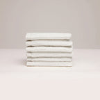 Oasis - Gant De Toilette Coton Peigné Lt - Blanc