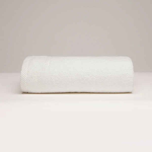 Oasis - Drap De Bain Coton Peigné Lt - Blanc