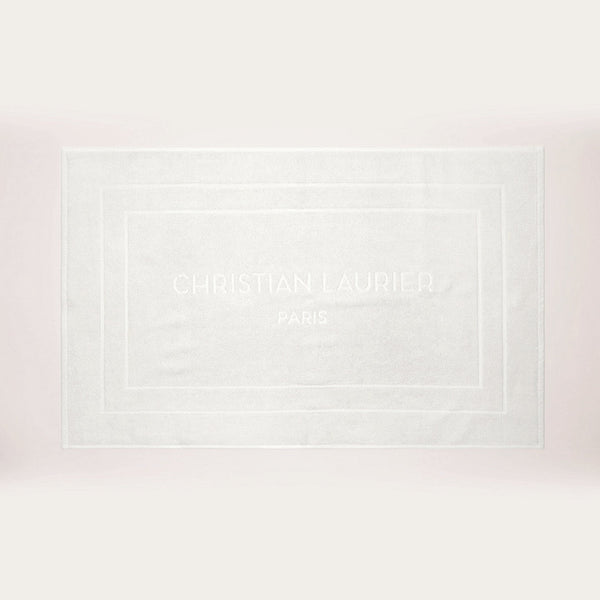 Design 19 - Tapis De Bain Coton - Blanc