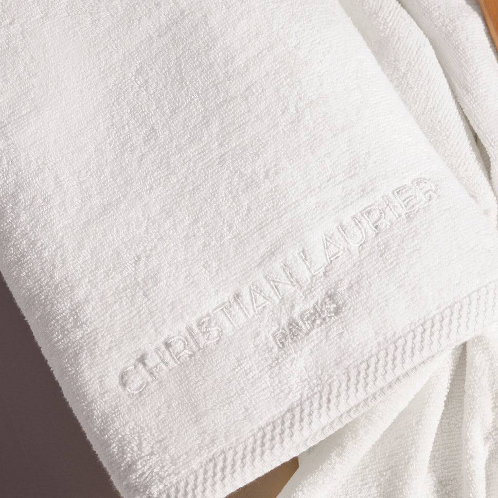 Design 19 - Tapis De Bain Coton - Blanc