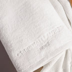 Design 19 - Tapis De Bain Coton - Blanc