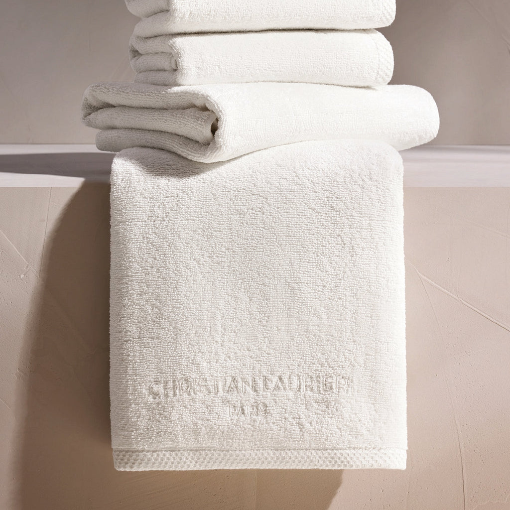 Design 19 - Tapis De Bain Coton - Blanc