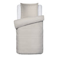 Gallina - Housse De Couette + 1 Ou 2 Taie(S) D'Oreiller - Satin De Coton - Taupe