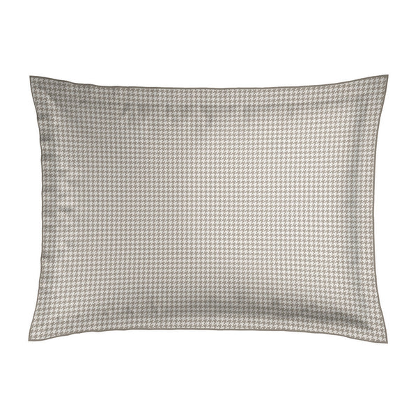 Gallina - Taie D'Oreiller - Satin De Coton - Taupe