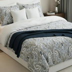 Palais Oriental - Housse De Couette + 1 Ou 2 Taie(S) D'Oreiller - Satin De Coton - Taupe